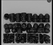 Sześciokątna nakrętka plastikowa