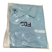 Koszulka polo męska MALFINI z napisem OCHRONA rozmiar M