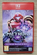 Pudełko Metroid Prime 4 beyond Nintendo Switch 2