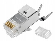 Wtyk RJ45 do kabli kat.6a kat.7 kat.7a ekranowany