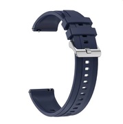 Pasek silikonowy do Smartwatcha szybki montaż 22mm -granatowy