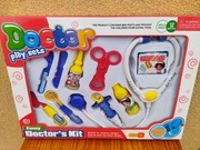 Zestaw małego lekarza Lekarski MAŁY LEKARZ Stetoskop strzykawka