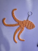 Brelok Ośmiornica3D – elastyczny gadżet do kluczy / plecaka / fidget