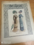 Antyczne czasopismo modowe „Der Bazar” – 1910 r. – 56. Jahrgang – oryginał