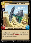 Star Wars: Unlimited - SoP - Screeching TIE Fighter (U) x3
