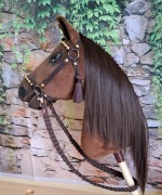 Konik Hobby Horse,  gniady,  wielkość A3  - Zestaw