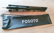 Super lekki statyw Fosoto idealny do kamer 360 - około 190cm wysokości