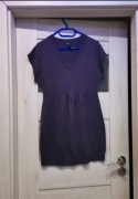 H&M fioletowa sweterkowa tunika S/M