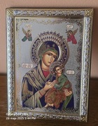 Piękna Ikona prawosławna Matka Boska Nieustającej Pomocy.