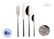 Komplet sztućców Villeroy&Boch Piemont 24 el.