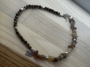 Naszyjnik z Kamieni Naturalnych z Zawieszka