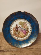 La Reine Limoges Porcelain - Talerzyk Porcelanowy - VINTAGE - para - uszk.