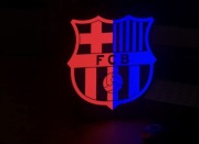 Lampka FC Barcelona Prezent