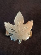 Stare spinki do mankietów z Kanady