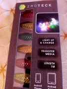 Kabel do ładowarki z lampkami wejście typu c