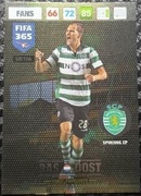 PANINI UPDATE 2017 FIFA 365 FANS FAVOURITE SPORTING CP DOST UE106