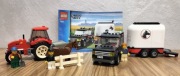 LEGO City 7635 Samochód z przyczepą na konie używane plus gratis 7634 