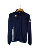 Bluza rozpinana sportowa Adidas granatowa z logiem l