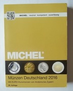 Katalog monet niemieckich od 1871  (MICHEL Katalog Münzen Deutschland 2016)