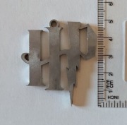 Brelok Harry Potter HP z stali nierdzewnej gr.4mm