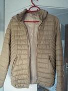 7461 Damska Wiosenna Ortalion Kurtka Beżowa L