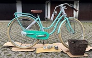 Rower damski Kellys Retro Arwen Dutch Mentol z koszykiem, nowy