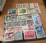 Zestaw znaczków polskich po dziadku 