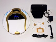 Robot sprzątający CleanMaxx VR-101A stacja ładowania odkurzacz