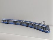 Model kartonowy zabawka pociąg tramwaj pesa 2014n krakowiak MPK Kraków