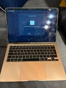 Macbook Air M1, Rose Gold, Blokada Icloud.