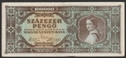 Węgry 100 000 pengo 1945