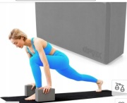 VonBuren KOSTKA DO JOGI KLOCEK BLOK DO ĆWICZEŃ PILATESSU FITNESS 2 SZT.