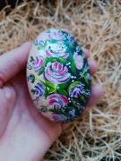 Pisanka wielkanocna (gęsia). Pisanki ręcznie malowane. Ozdoba. Prezent 