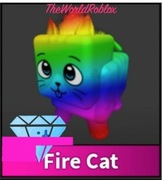 Roblox Murder Mystery 2 Fire Cat Chroma