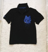 ABSOLUT VODKA CZARNA KOSZULKA POLO XL