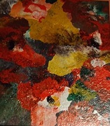 Obraz malowany na płótnie . 40x50 pouringiem