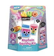 NANO CRAFT Zabawka Kreatywna Taśma Zestaw Breloczków KEYCHAIN SQUISHY 26 el