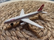 Model Samolotu swissair metalowy