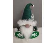 Świąteczny Skrzat Gnom Ręcznie wykonany Prezent Dekoracja Boże Narodzenie