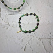 Bransoletka różaniec na gumce 