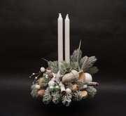 Kompozycja stroik świąteczny Bożenarodzeniowy