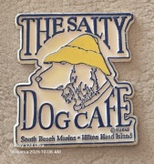 Magnes PCV na lodówkę The Salty Dog Cafe. Hilton Head Island. South Beach.