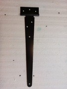 Zawias do drzwi typu T czarny 39cm