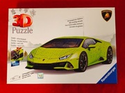 Puzzle 3D RAVENSBURGER Lamborghini Huracan Evo 11559 (156 elementów)