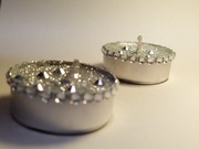 Eleganckie Ozdobne Świeczki Tealight Podgrzewacze