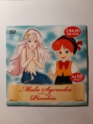 Mała Syrenka oraz Pinokio - bajka VCD stan IDEALNY