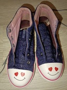 Big Star: granatowe trampki dziewczęce 34 