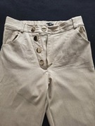 Spodnie woskowane złoty beż r. M/L  byMe