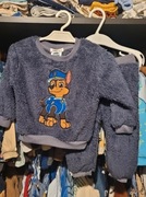 Sinsay komplet psi patrol ciepły polarowy 80cm