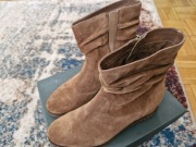 Botki skórzane Gino Rossi